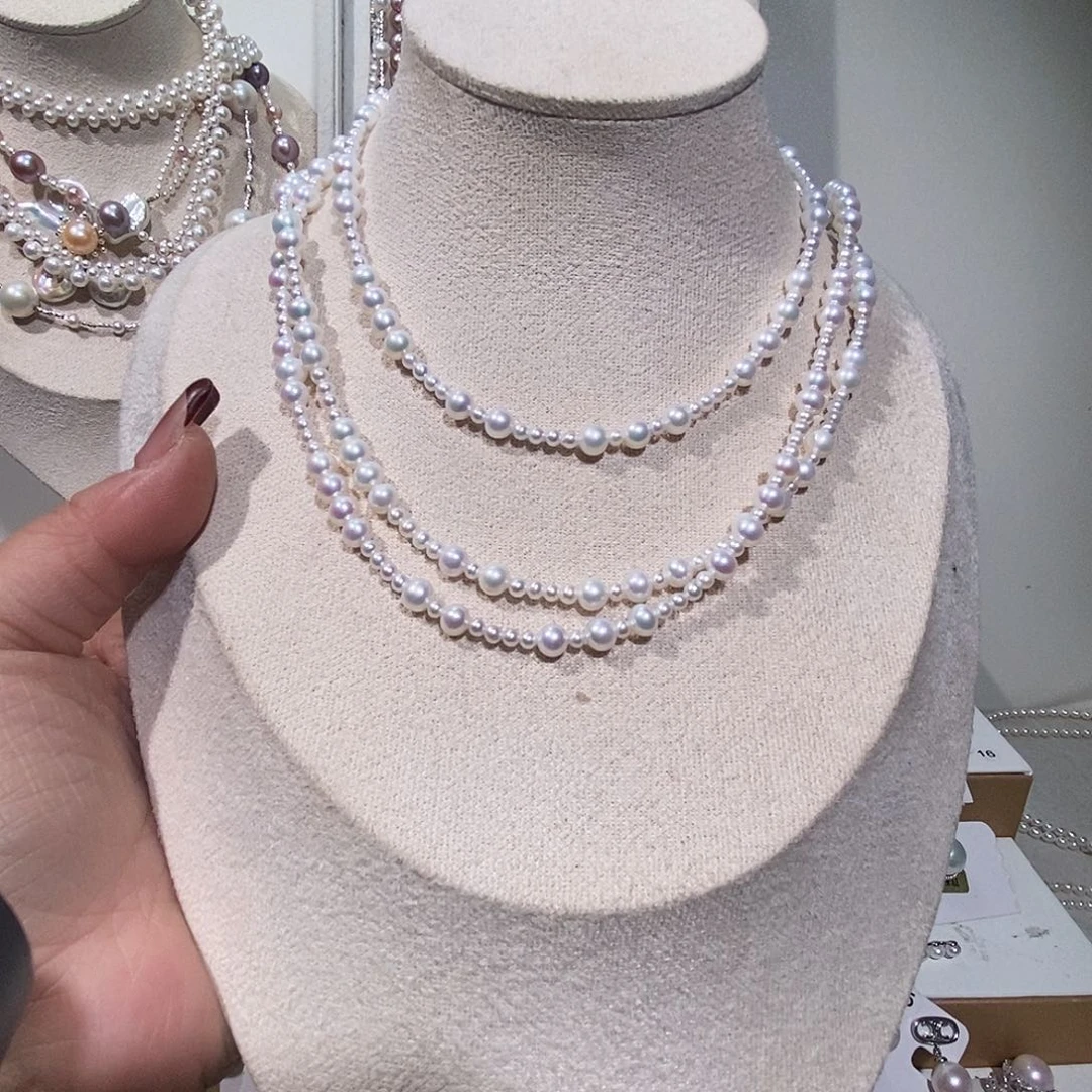 非金属非金属炫彩无暇毛衣链1.2米