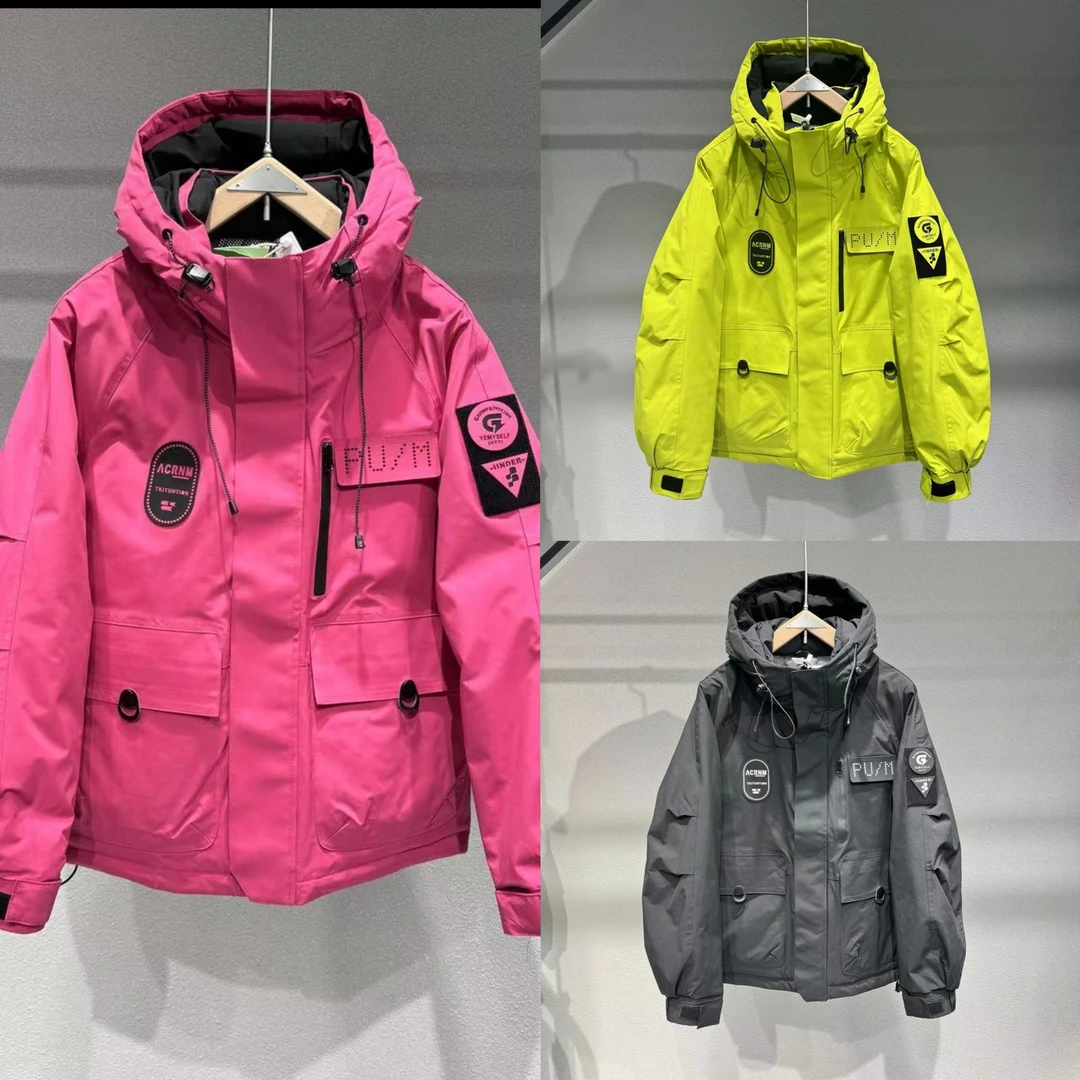 男女同款连帽休闲百搭潮流时尚加厚冬季外套8052