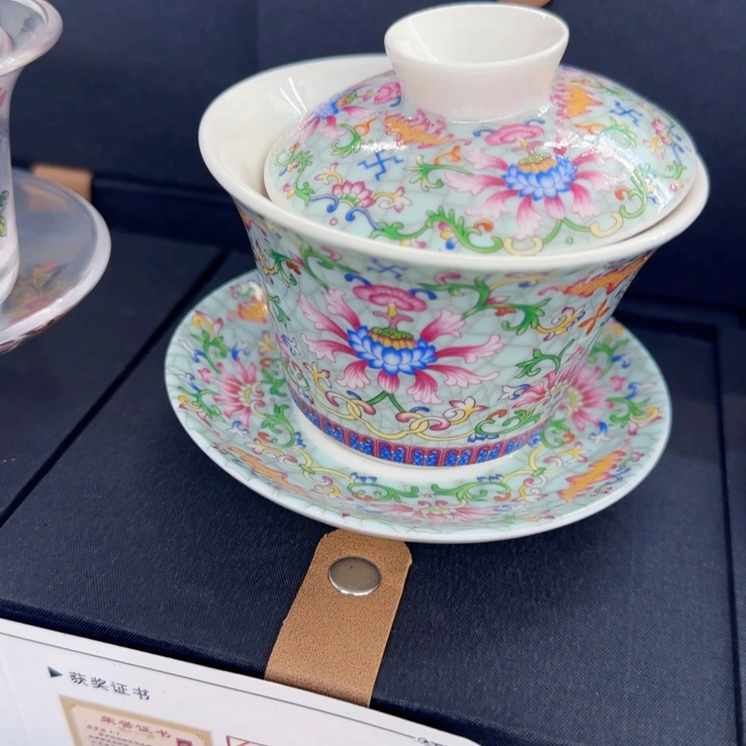 这些盖碗真好看！！！