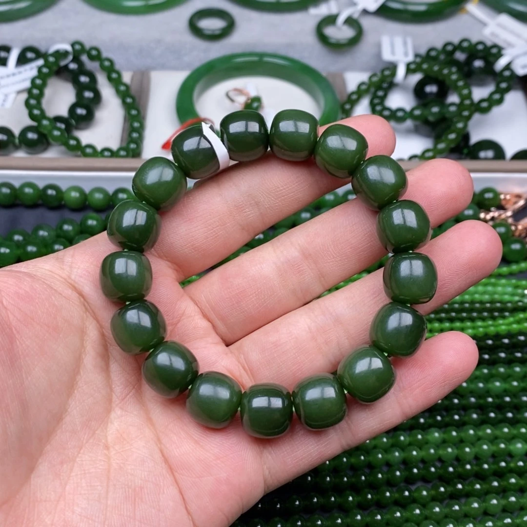 未镶嵌手串和田玉（碧玉）卡13