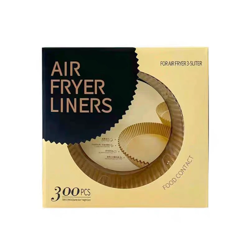 圆形空空气炸锅烘焙用纸吸油纸垫烤箱耐热