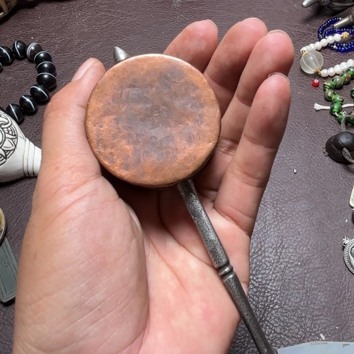 我***葵铜星月菩提挂件菩提