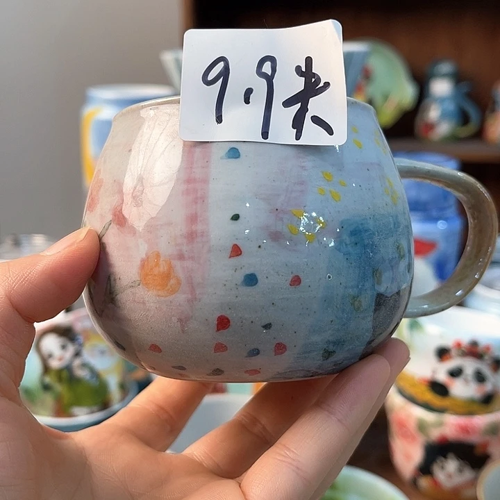 陶景德镇釉下手绘陶瓷