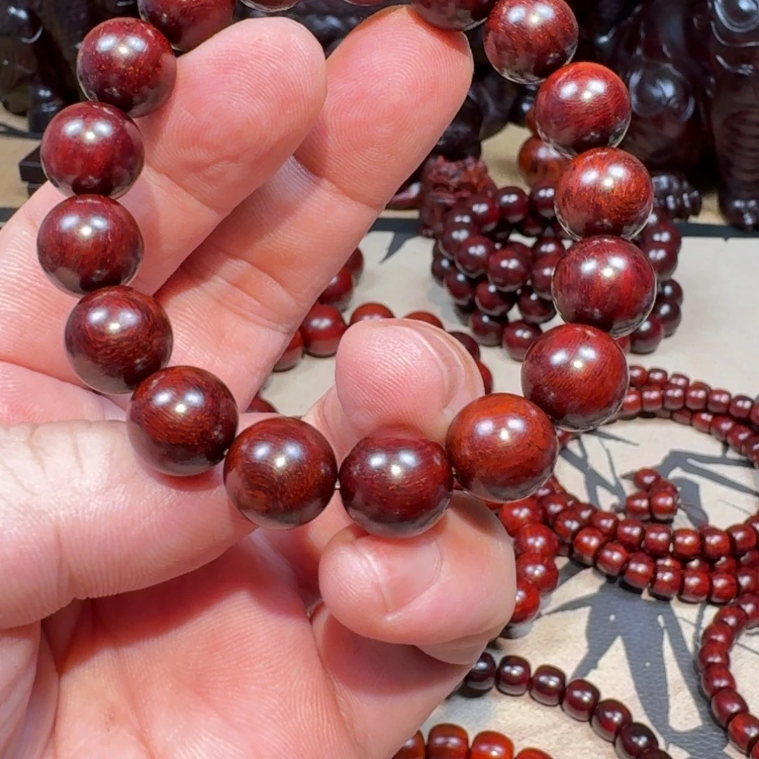 檀香紫檀（小叶紫檀）1.2cm无胶无蜡