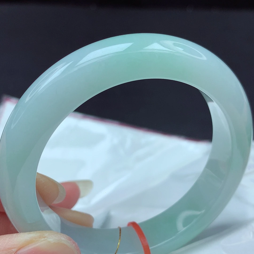 未镶嵌手镯翡翠55圈907