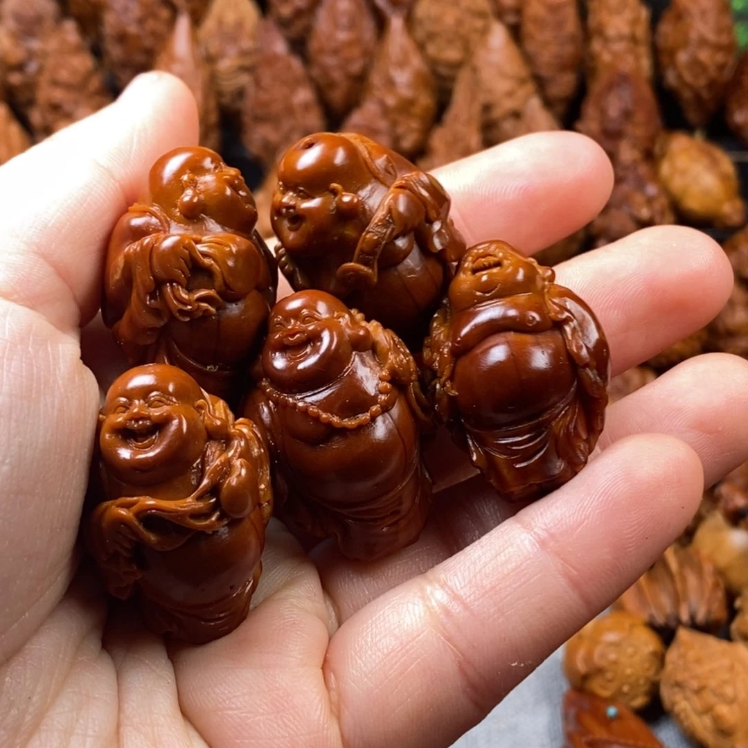 橄榄核手串/手链顺***，核雕脖挂