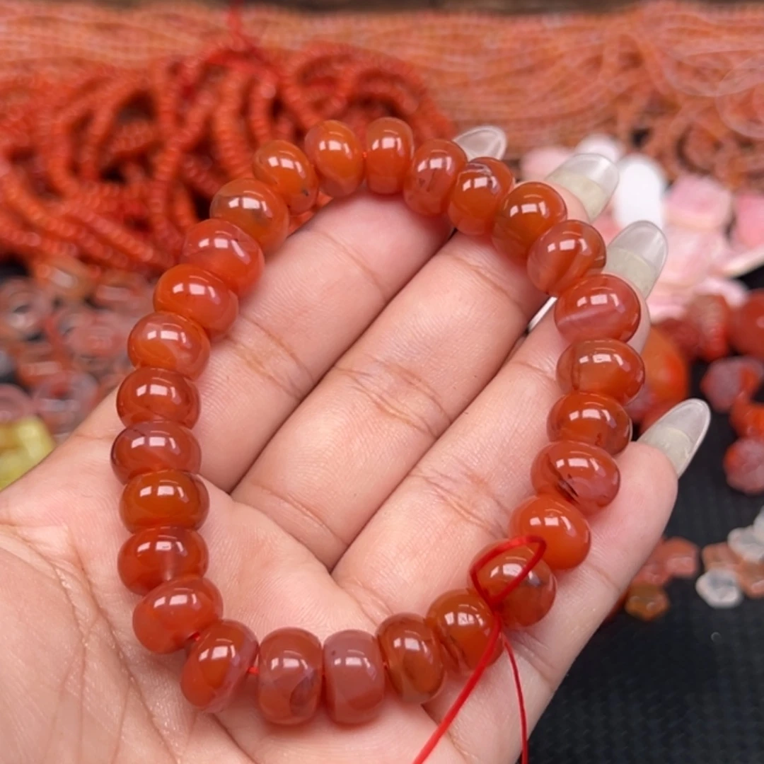 南红玛瑙未镶嵌吊坠(不含链)