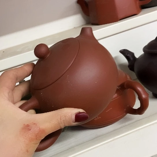 全手工制作宜兴紫砂壶