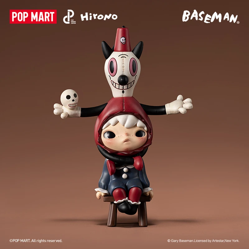 【Hirono Home】泡泡玛特Hirono × Gary Baseman小野吊卡手办