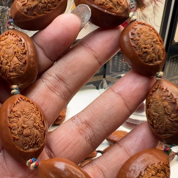 橄榄核手串/手链钟馗