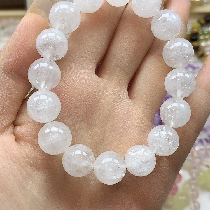 水晶手串未镶嵌白雪公主白水晶