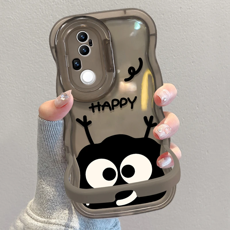 适用于VIVOS20PRO板凳双支架小煤球全包防摔创意手机壳