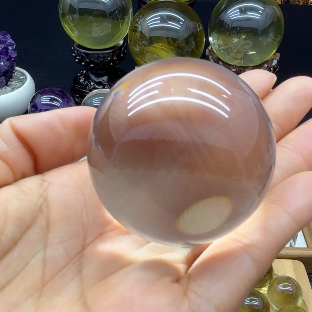 紫晶珠宝半成品银S925镶嵌5公分纯净体Aa