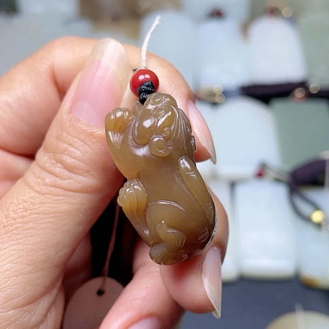 【闪购商品】颈饰未镶嵌和田玉宁*…