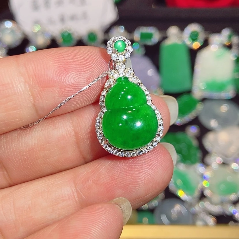 【闪购商品】颈饰未镶嵌翡翠天然翡翠