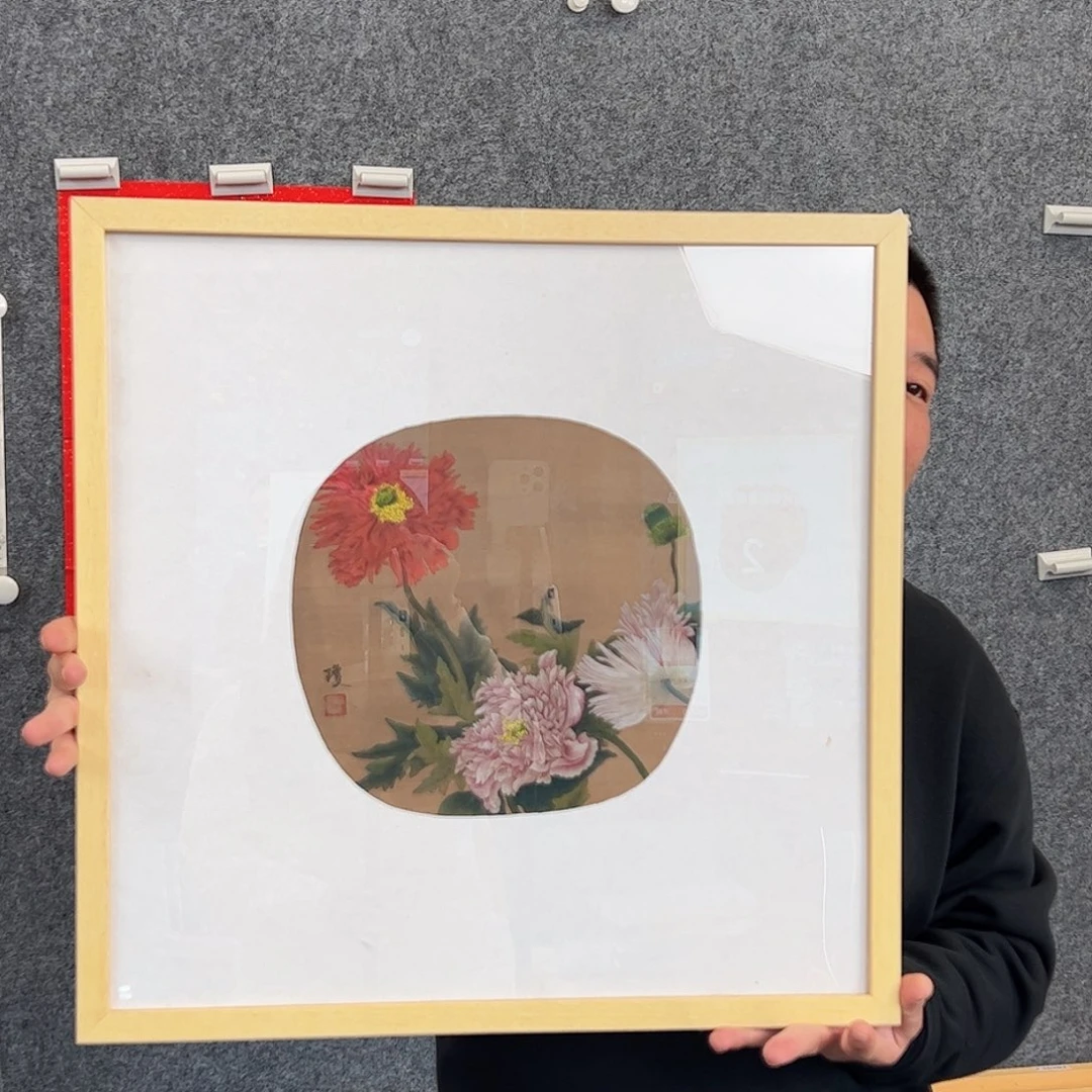 （f36277）花卉带框 书画