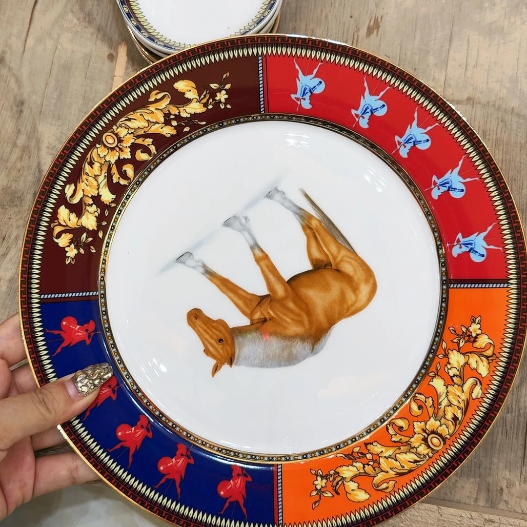 杯骨瓷陶瓷碗餐聚包邮工厂直销9寸