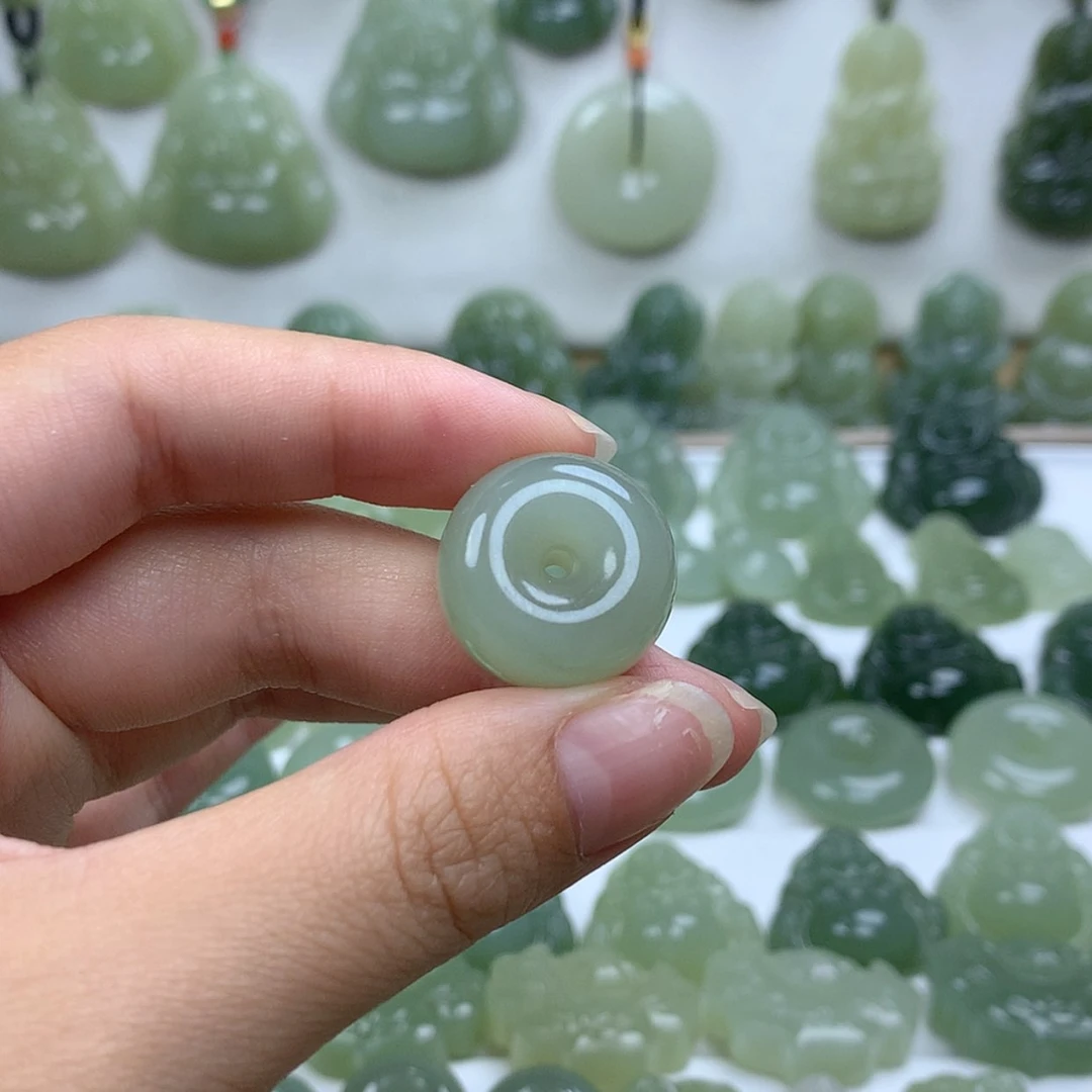 【闪购商品】颈饰未镶嵌和田玉@*萍
