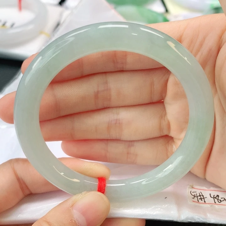 未镶嵌手镯翡翠翡翠手镯54圆