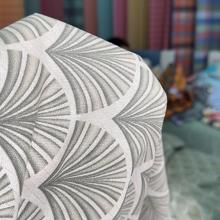 火***8棉全棉粗布扇子花2.6包边