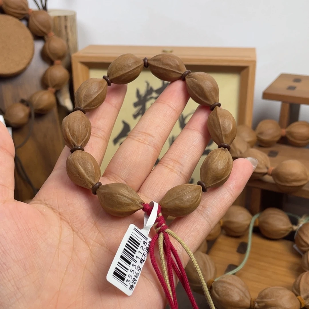 怪***掌手串/手链橄榄核15*24梅林铁核