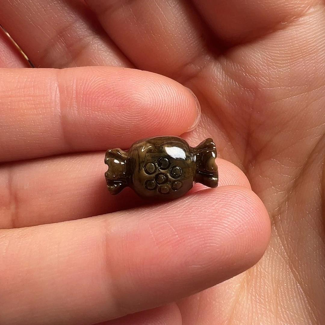 琥珀（根珀）颈饰未镶嵌糖果
