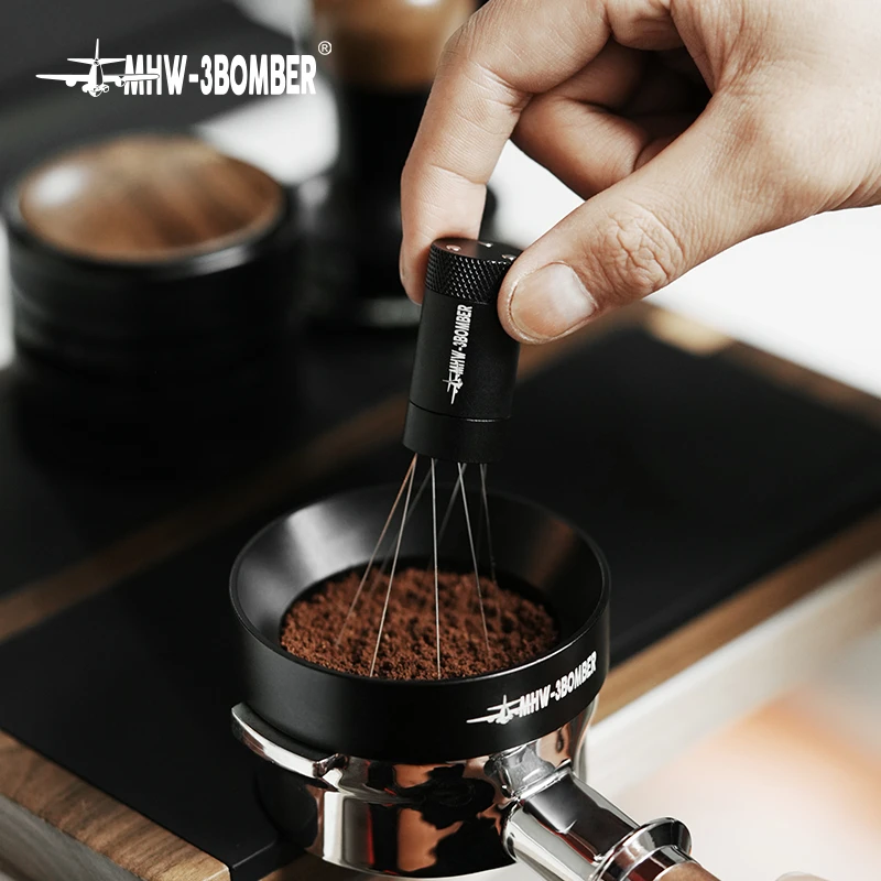 MHW-3BOMBER/轰炸机闪电搅粉针2.0可调节打散咖啡粉针式布粉器