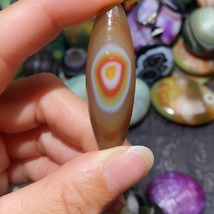 玛瑙/玉髓合金颈饰