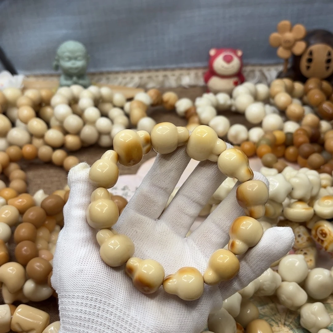 吊坠菩提根/象牙果牙果瑕疵机抛513