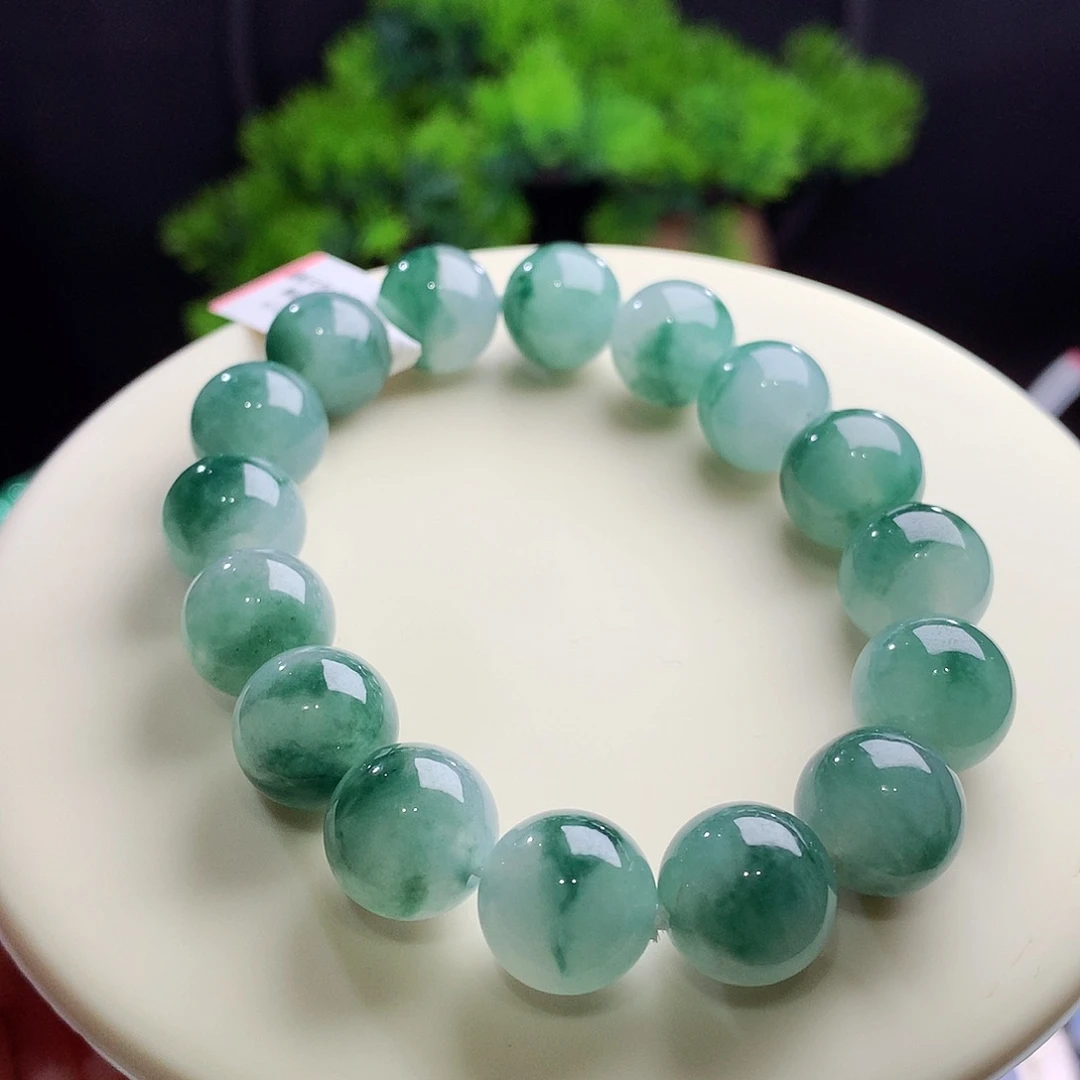 未镶嵌手串翡翠卡13mm