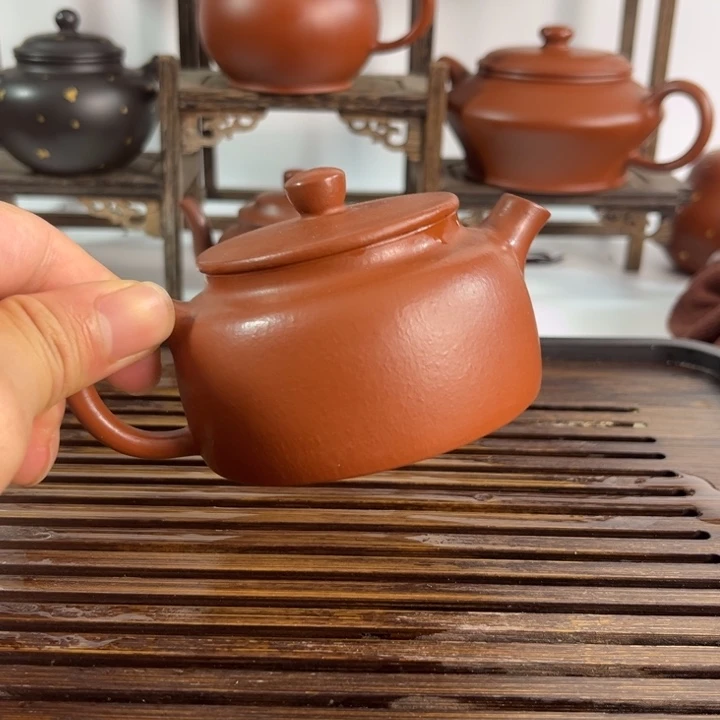茶壶紫砂原矿紫砂手工制作