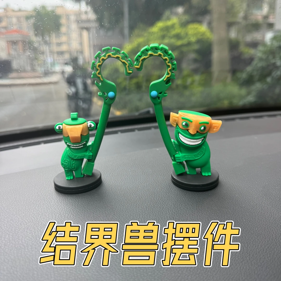 守护结界兽哪吒闹海树脂桌面立牌创意摆件礼物工艺品摆件车载