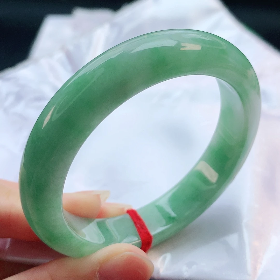 未镶嵌手镯翡翠54圈口882245