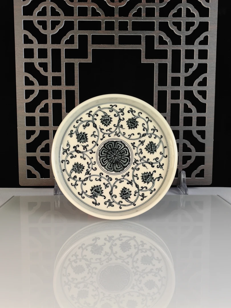 觅纤 缠枝莲壶承-18厘米  MQ44