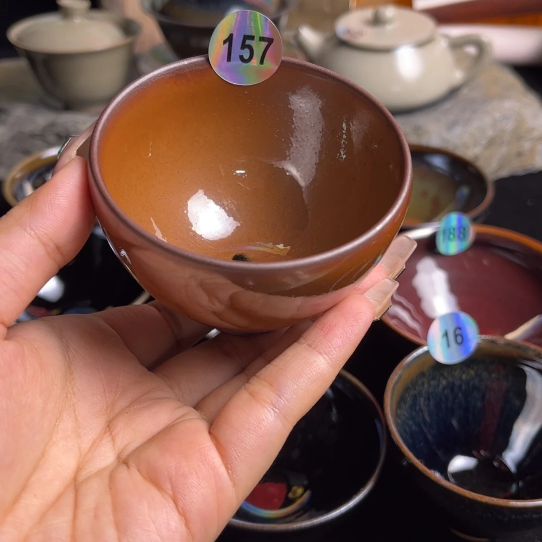 茶盏157福利柴烧，原矿原釉