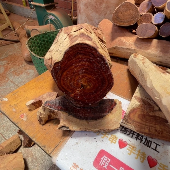 黄花梨/降香黄檀手串/手链心***成