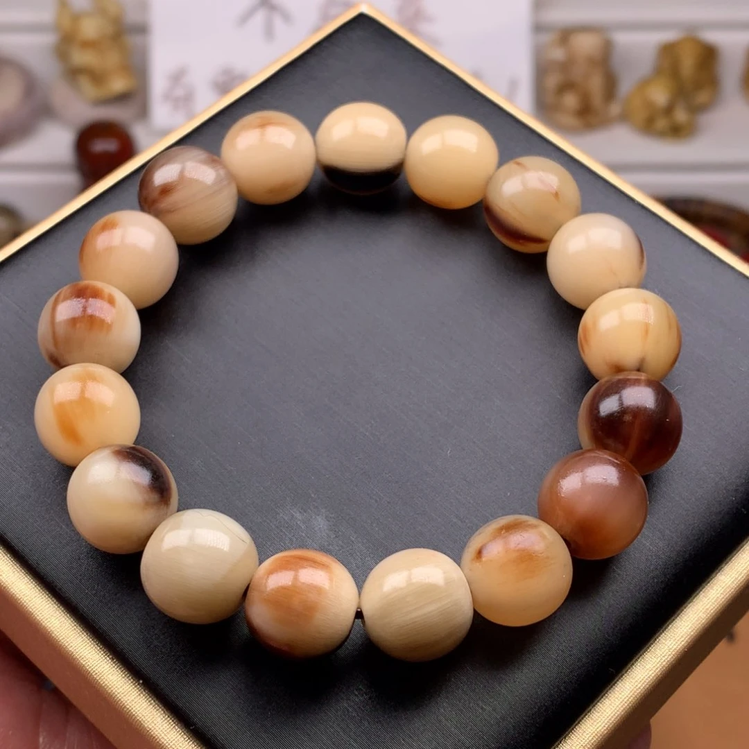 牛骨把件天天都在盘  12