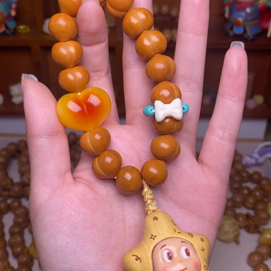 吊坠猴头核桃柯基屁桃➕星星人爱心蝴蝶结卡环新号补贴