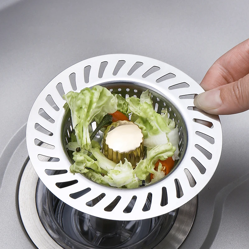 厨房不锈钢水槽弹跳下水器洗菜盆漏水塞过滤网提篮洗碗池老式堵盖