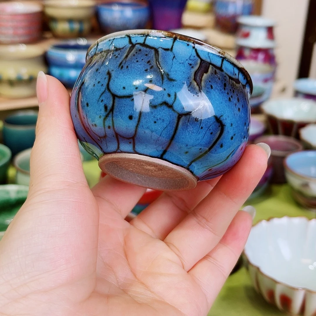 壶禹州钧瓷艺术作品