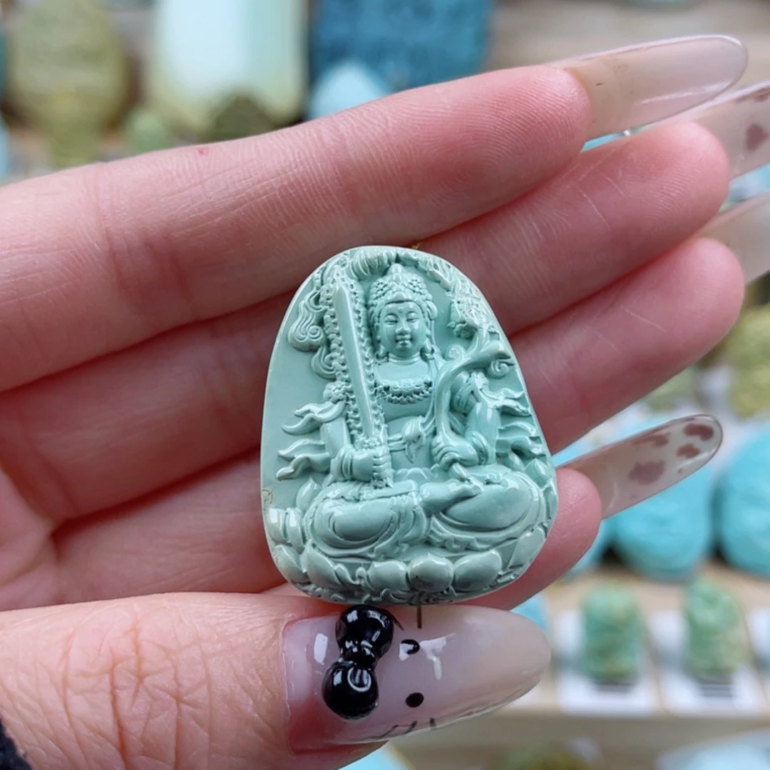 绿松石未镶嵌珠宝奇石