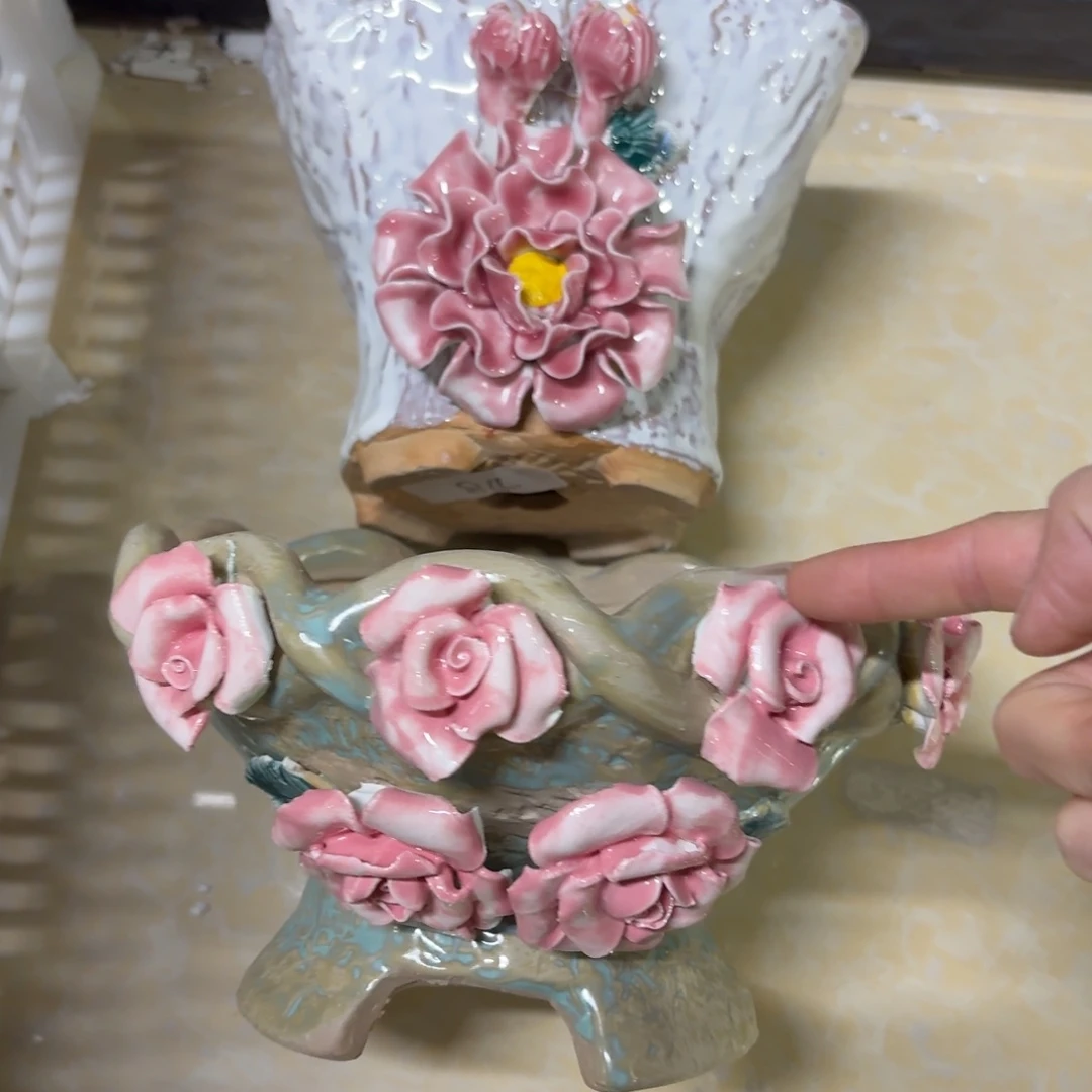 本场直播满百送个盆