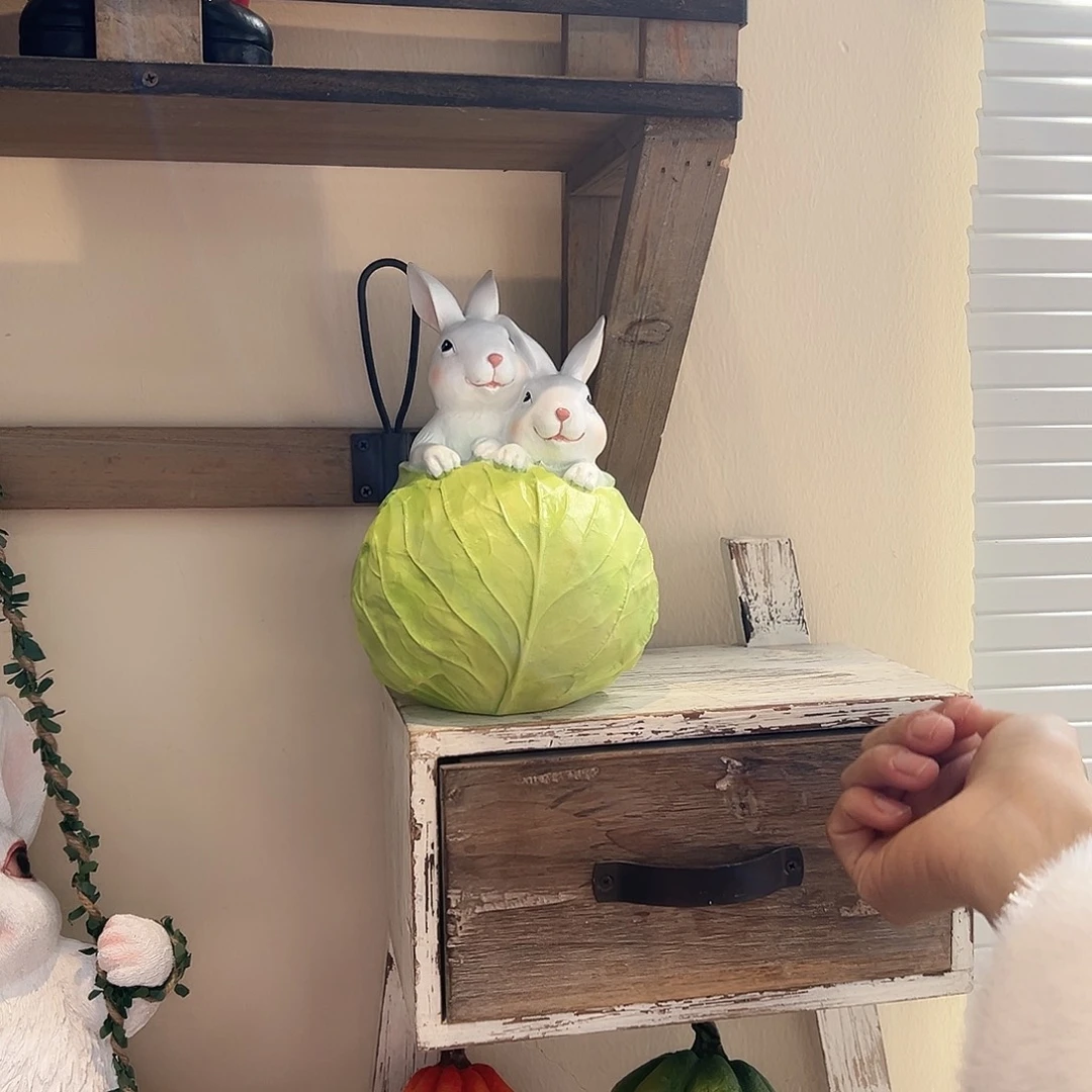 花园摆件红红火火