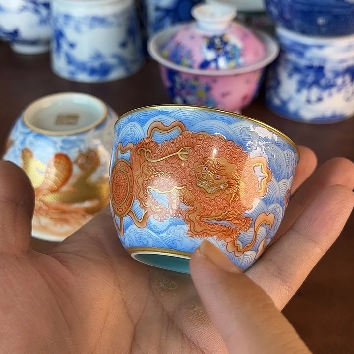 九****瓷片景德镇全手工手绘陶瓷