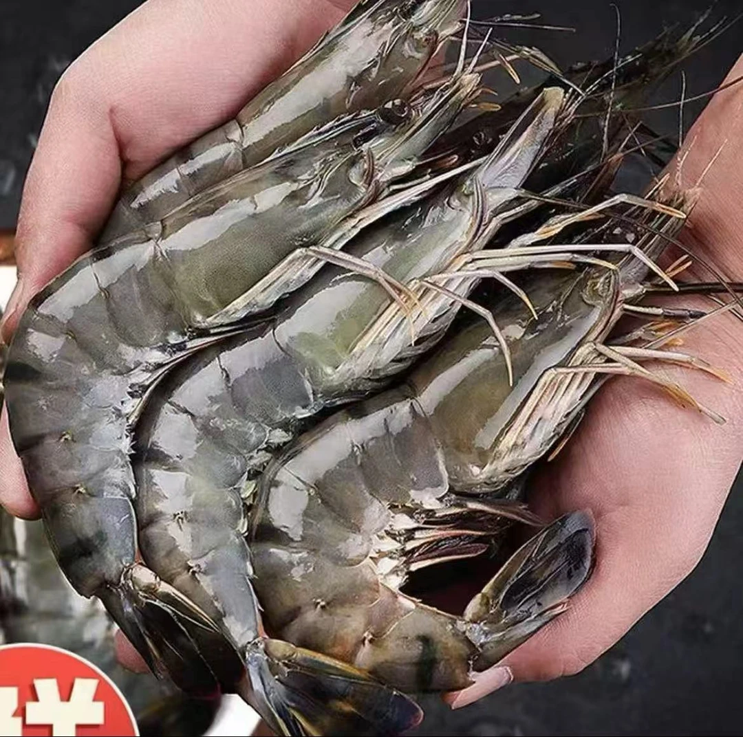 Z精品A级16-20规格 超大号黑虎虾3斤 25-30只/盒急冻锁鲜顺丰发货