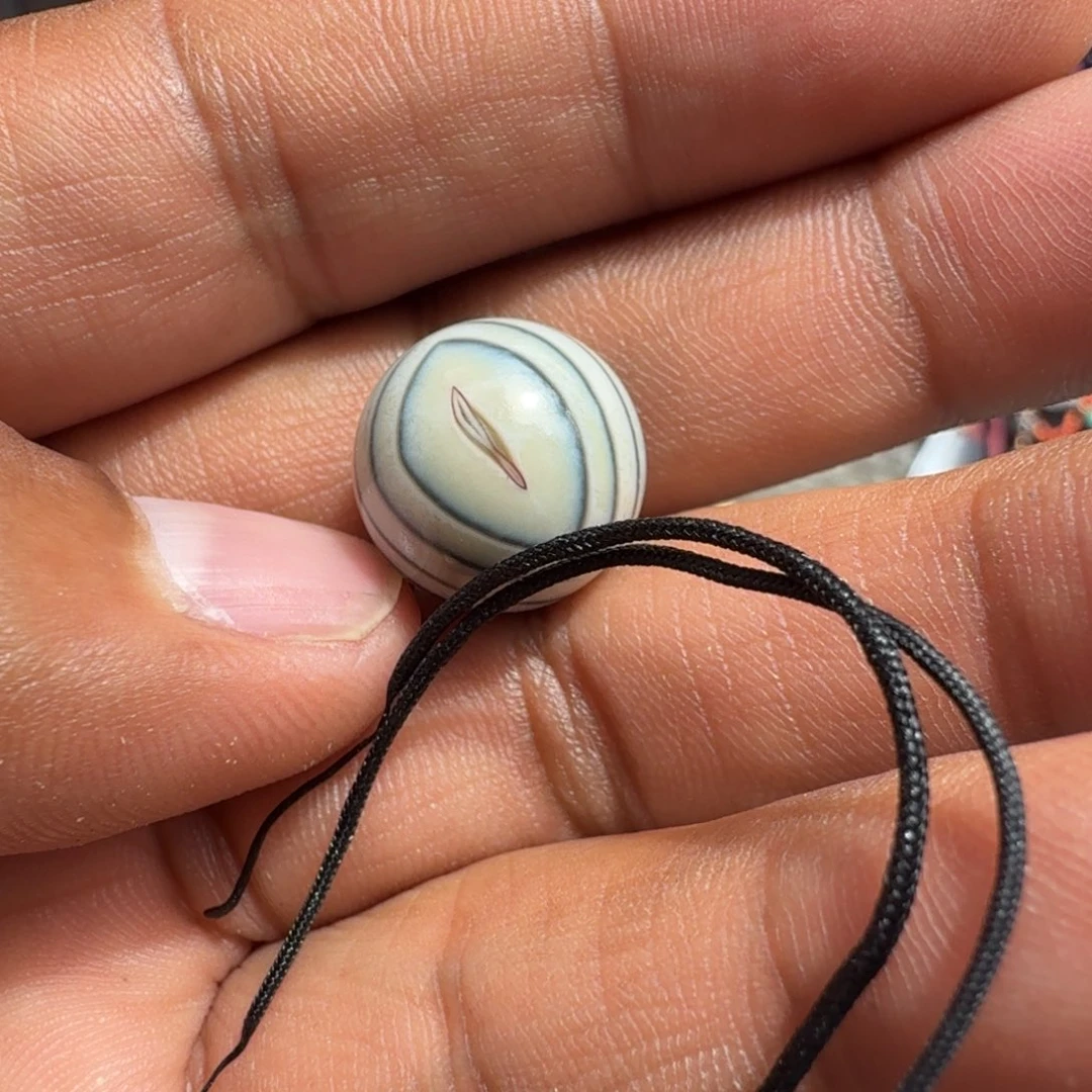 琉璃颈饰精品珠子