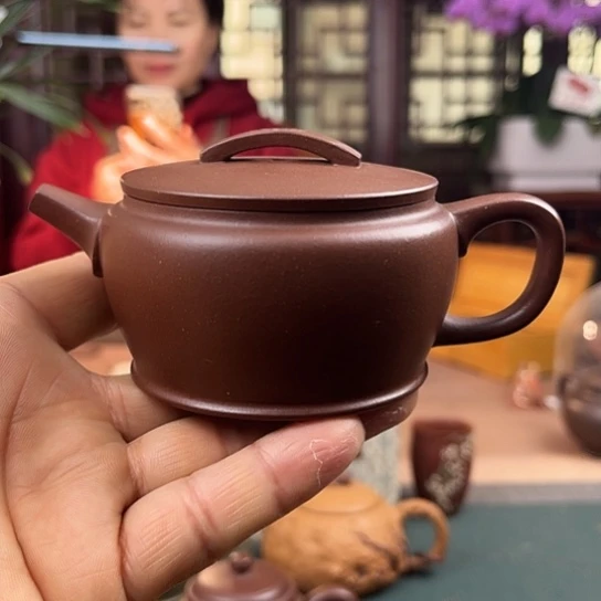 紫泥茶壶原矿紫砂泥