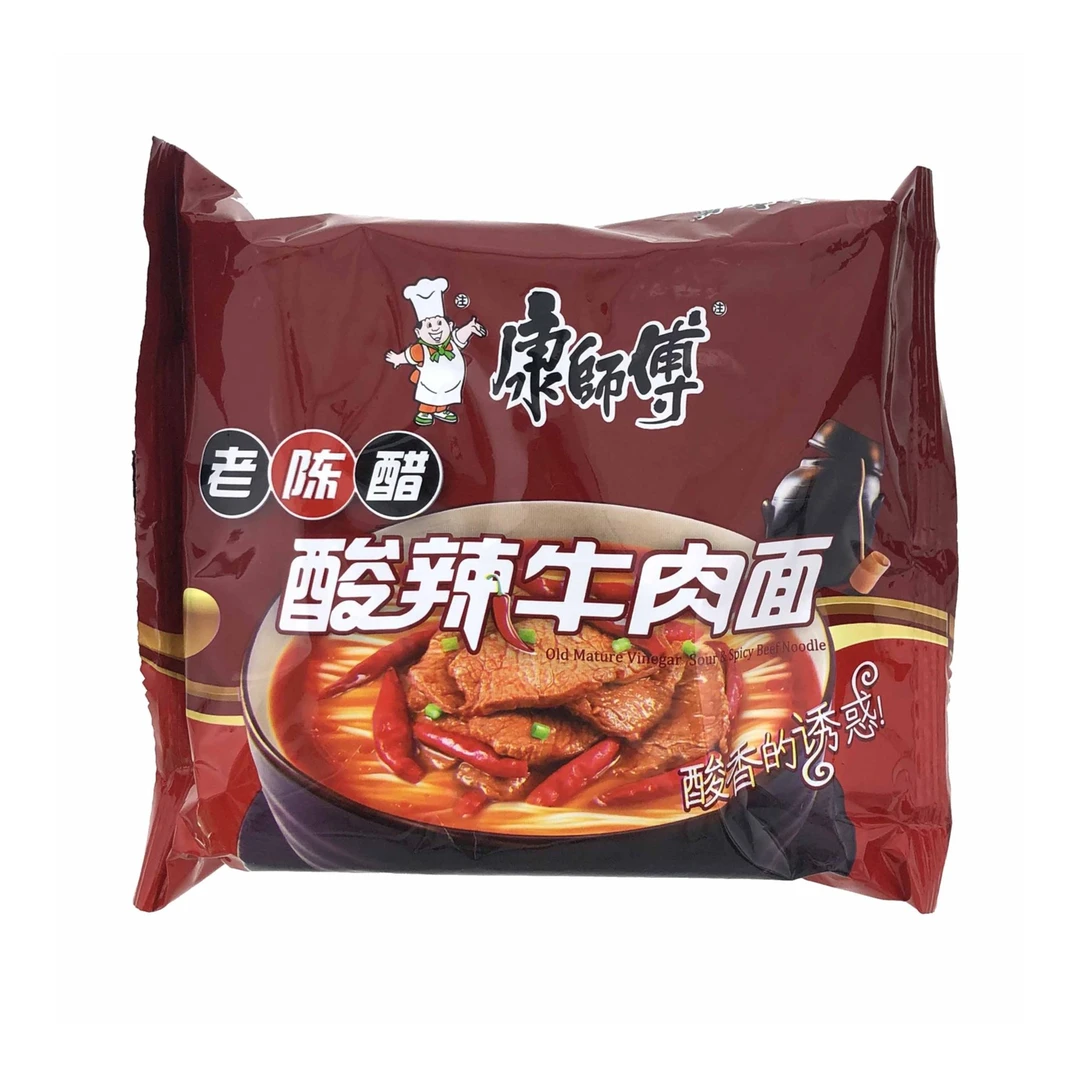 康师傅老陈醋酸辣牛肉面111g
