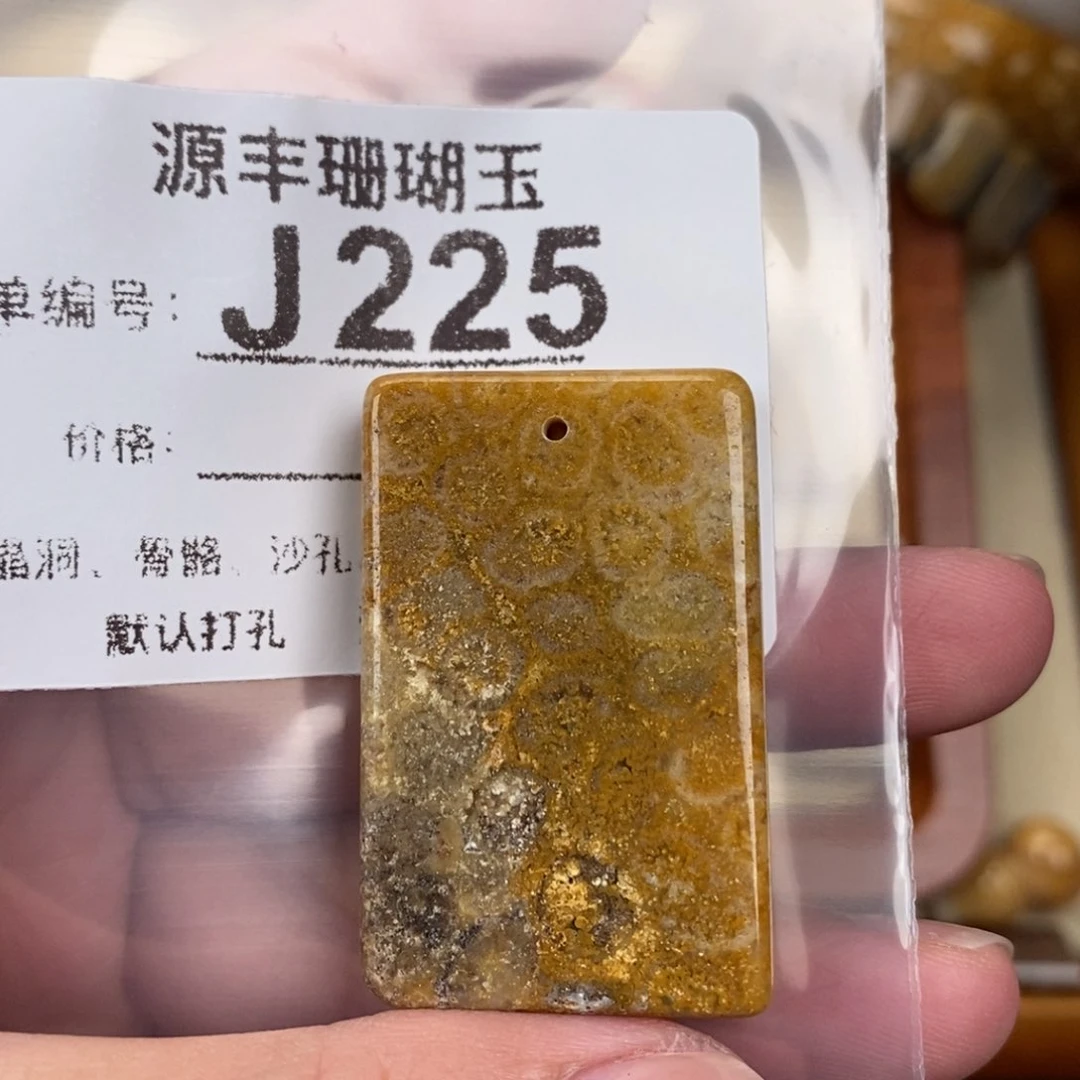 硅化玉颈饰未镶嵌卡*