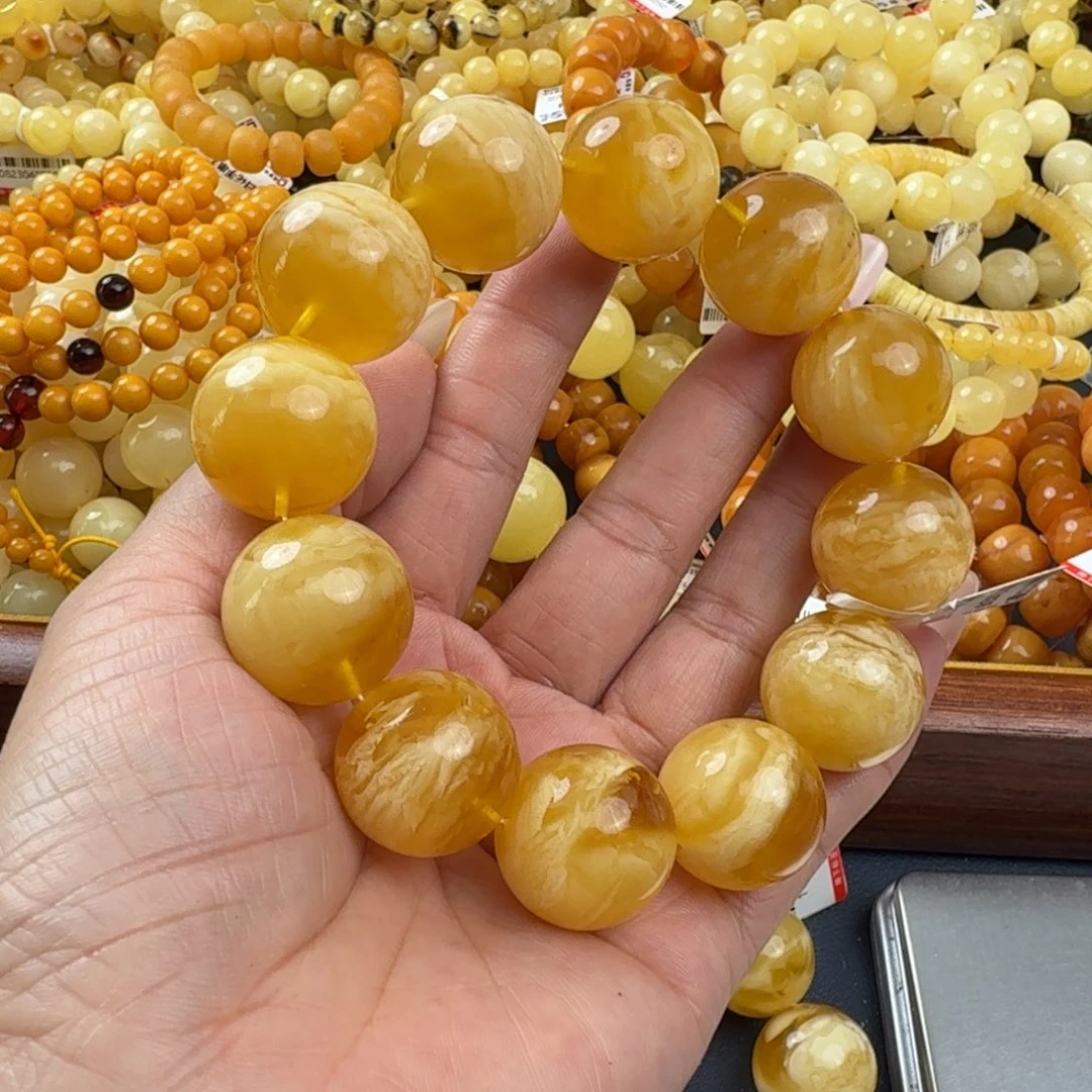 琥珀未镶嵌珠宝奇石